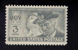 203701578 1951 SCOTT 998 (XX) POSTFRIS MINT NEVER HINGED  -8 United Confederate Veterans - Nuovi