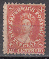 NEW BRUNSWICK    SCOTT NO.  9    USED    YEAR  1860 - Unused Stamps