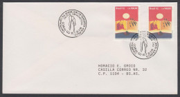 Brasil 1993, Cover W./postmark "South American Championship In Water Sports" - Lettres & Documents