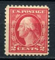 ULTRA RARE US POSTAGE GENUINE ORIGINAL RED LINE TWO 2 CENT WASHINGTON MP-1525$ SUPERB STAMP TIMBRE UNUSED - Unused Stamps