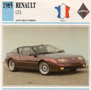 Auto Da Collezione  "Renault  1985  GTA" (Francia) - Motoren