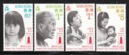 Hong Kong 1988 Scott B1-4 Community Chest MNH** - Ungebraucht