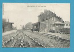 CPA - Chemin De Fer La Gare GRAVELINES 59 - Gravelines