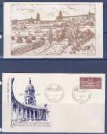 = Enveloppe + Carte, Afrique Du Sud, 1 Timbre Pretoria 1.VII.77 Monument Des Affaires étrangères - Cartas & Documentos
