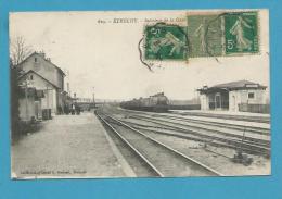 CPA 629 - Chemin De Fer Train En Gare ETRECHY 91 - Etrechy