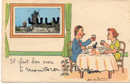 DEPT 85 : Il Fait Bon Vivre A Mouilleron En Pareds , Moulins , 2 Scans - Mouilleron En Pareds