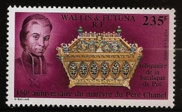 Wallis & Futuna 1991 N° PA 170 ** Saint Père Chanel, Anthropophagie, Canonisé, Martyre, Christianisme, Reliquaire Dorure - Unused Stamps