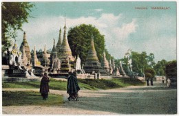 ASIE Myanmar ( Burma ) " Pagodas Mandalay " - Myanmar (Birma)