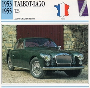 Auto Da Collezione  "Talbot-Lago  1953  T26" (Francia) - Auto & Verkehr