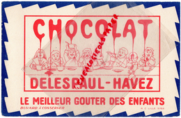 59 - LILLE - BUVARD CHOCOLAT DELESPAUL HAVEZ - ENFANTS PETIT DEJEUNER - Cocoa & Chocolat