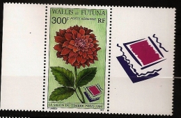 Wallis & Futuna 1994 N° PA 182 ** Salon Du Timbre, Paris, Fleur, Flore, Dahlia, Timbre Sur Timbre, Philatélie, Hortensis - Unused Stamps