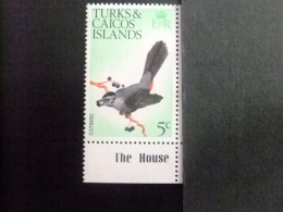 TURKS And CAICOS Islands 1973 OISEAU-CHAT Yvert N º 316 ** MNH - Turks & Caicos