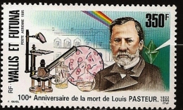 Wallis & Futuna 1994 N° PA 186 ** Louis Pasteur, Microscope, Arc-en-ciel, Diamant, Chimie, Vaccin Contre La Rage Microbe - Neufs