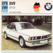 Auto Da Collezione "BMW  1978   635 CSI" (Germania) - Engine