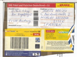 ALEMANIA DHL PAKET BIS 10 KG LABEL - Sonstige & Ohne Zuordnung