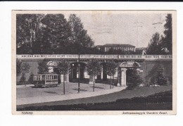 Torino -  Sottopasso Giardini Reali - F. P. - Viaggiata 1935 - Parcs & Jardins