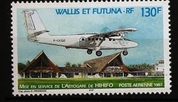 Wallis & Futuna 1997 N° PA 198 ** Aérogare, Aéroport, Hififo, Avion, Aviation, Aircalin, Tour De Contrôle, Tourisme - Unused Stamps