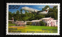 Wallis & Futuna 2000 N° PA 220 ** Aéroport, Avion, Aviation, Premier Transport Aérien, Aircalin, Airbus, Aérodrome - Neufs