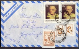 ARGENTINIEN - JUSTO SANTA MARIA  BISHOP - Airmail Letter - 1973 - Théologiens