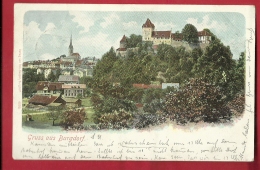 FIO-12   Gruss Aus Burgdorf Berthoud. Pionier. Gelaufen In 1900 - Berthoud