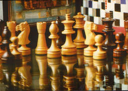 Hungary - Postcard Unused - Chess - Game Played In 1995 In Disentis Christen-Dr.Erdelyi - 2/scans - Echecs
