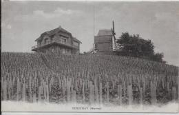 CPA Moulin à Vent écrite VERZENAY Marne - Mulini A Vento