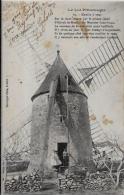 CPA Moulin à Vent écrite Saint Céré LOT - Windmills