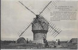 CPA Moulin à Vent Non Circulé Guérande - Windmühlen