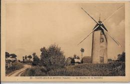 CPA Moulin à Vent Non Circulé La Sablière - Windmills