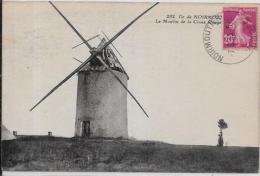 CPA Moulin à Vent Circulé Ile De Noirmoutier - Windmolens