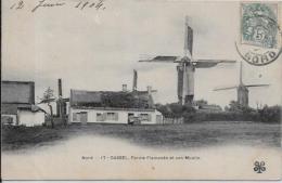 CPA Moulin à Vent Circulé Cassel - Windmills