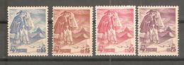 Serie Nº 422/5 Polonia - Unused Stamps