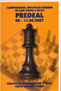 Romania - Postcard Unused - Chess - Predeal - European Women Rapid&Blitz Chess Championship - 2/scans - Schach