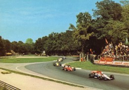 Delcampe - Grand Prix D´Italie 1984  -  Johansson (Toleman TG184) - René Arnoux (Ferrari)  -  Carte Postale - Grand Prix / F1