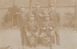 LA GARENNE COLOMBES - Brigade De La Garenne En 1909   ( Carte-photo 2/2 )    Rare - La Garenne Colombes