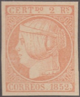 FAC-26 ESPAÑA SPAIN. SEGUI OLD FACSIMILE REPRODUCTION. ISABEL II. 1852 2r. - Ensayos & Reimpresiones