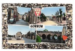 11592-LE-53-GORRON-------multivues------------fond Mur En Pierre - Gorron