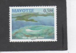 MAYOTTE - Paysage - Îlot De Sable Blanc - Paysage Marin - - Unused Stamps