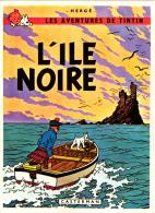 HERGE ET TINTIN "L'ILE NOIRE" REF 49442 - Hergé