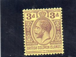 SALOMON 1913-23 * - British Solomon Islands (...-1978)