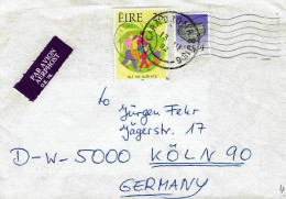 Irland / Ireland - Umschlag Echt Gelaufen / Cover Used (N984) - Lettres & Documents