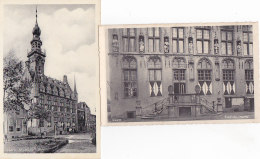 Bd - Lot De 2 Cpa Hollande - Veere - Stadhuis - Veere