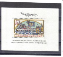 KUR234  TSCHECHOSLOWAKEI CSSR 1962  Michl BLOCK  18 A **  Postfrisch übliche GUMMIUNEBENHEITEN  SIEHE ABBILDUNG - Unused Stamps