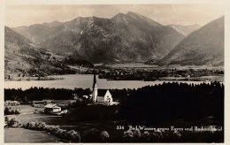 AK Bad Wiessee Gegen Egern Und Bodenschneid Karte N. Gel - Bad Wiessee