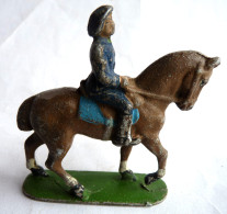 FIGURINE QUIRALU CHASSEUR ALPIN OFFICIER CAVALIER - ALUMINIUM - Quiralu