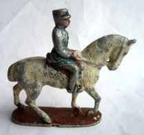 FIGURINE QUIRALU CAVALIER GENERAL Mal Repeint - ALUMINIUM - Quiralu