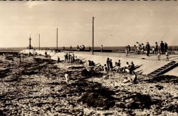 33-GUJAN-MESTRAS...LA PLAGE ET LA CROIX DES MARINS ...CPSM PETIT FORMAT ANIMEE - Gujan-Mestras