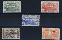 NOUVELLES ZEBRIDES   N°  41   /   45 - Unused Stamps
