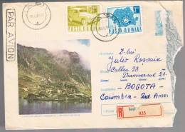Romania, 1968, For Bogota - Lettres & Documents