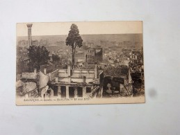 Delcampe - Carte Postale Ancienne : SALONICA, SALONIQUE : Incendie, Haute Ville, 19 Août 1917 - Griechenland